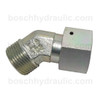 DIN M 35L X DIN F 35L; 45° Elbow