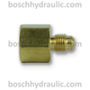 BRASS SAE 45 M -04 X SAE 45 F -08