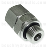 -20 BSPP ELASTOMER MALE X 30S DIN FEMALE SWIVEL