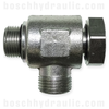 -04 BSPP ELASTOMER SEAL BANJO MALE X 10L DIN MALE 90°