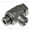 -04 BSPP ELASTOMER SEAL BANJO MALE X 10L DIN MALE 90°