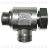 -12 BSPP ELASTOMER SEAL BANJO MALE X 22L DIN MALE 90°