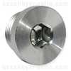 -16 BSPP MALE ELASTOMER SEAL ALLEN PLUG