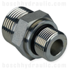M14X1.5 METRIC PORT O-RING MALE X -06 ORFS MALE