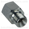 M8X1.0 METRIC PORT PARALLEL BONDED MALE X M10X1.0 METRIC PORT FEMALE