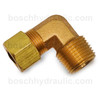 BRASS NPT M -02 X COPPER TUBE -025; 90° ELBOW