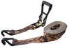RATCHET STRAPS 2"X 27' 3300LB 10M CAMO / SINGLE