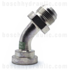 -16 CODE 62 MALE X -12 JIC MALE 45° TUBE