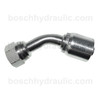 B2 SERIES: Hose -08 X Komatsu F 22mm; 45° Elbow