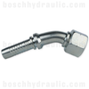 -02 BSP FEMALE X -04 HOSE X SERIES 45°
