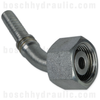 -08S DIN FEMALE X -04 HOSE X SERIES 45°