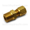 BRASS NPT M -06 X DOT NYLON COMP -08