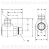 -10 ORB LIVE SWIVEL MALE X -10 JIC MALE 90°