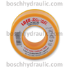 LA-CO Slic-tite Yellow Gas Line PTFE Pipe Thread Tape - 1/2"