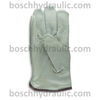 COWHIDE DRIVERS GLOVES  FLEECE LINED  - LARGE