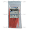 8" ORANGE NYLON CABLE TIES 50 LBS - 100 PACK