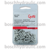BUTTED SEAM, 16-14 GAUGE UNINSULATED BUTT CONNECTORS - 100 PACK