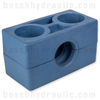 HEAVY DUTY CLAMP BODY SERIES SIZE 4 TUBE 3/4"