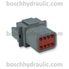 8-WAY DEUTSCH DT SERIES RECEPTACLE AND WEDGELOCK
