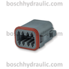 8-WAY DEUTSCH DT SERIES PLUG AND WEDGELOCK