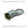 2 GA, 3/8" Tin Plated Copper Tube Lugs, Pack of 2
