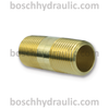 Brass NPT -08 X NPT -08 Long Nipple; 2 in