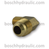 BRASS NPT M -04 X SAE 45 M -08; 90° ELBOW