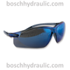 UVEX A700 SERIES SAFETY GLASSES - BLUE MIRROR