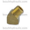 Brass NPT M -06 X NPT F -06; 45° Elbow