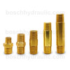 Brass NPT -04 X NPT -04 Long Nipple; 5 in