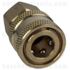 PRESSURE WASH 1/4" COUPLER X 1/4" NPT F BRASS