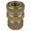 PRESSURE WASH 1/4" COUPLER X 1/4" NPT F BRASS
