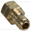PRESSURE WASH 1/4" NIPPLE X 1/4" NPT F BRASS