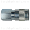 TRUFLATE 1/2 COUPLER X -08 NPT FEMALE STEEL
