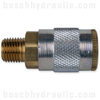 TRUFLATE 1/4 COUPLER X 1/4 NPT M BRASS