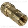 INDUSTRIAL 3/4 AUTO COUPLER X 3/4 NPT F BRASS