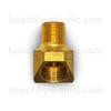BRASS NPT M -02 X INVERTED FLARE F -04; 45° ELBOW