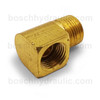BRASS NPT M -04 X INVERTED FLARE F -04; 90° ELBOW