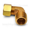 BRASS NPT M -12 X COPPER TUBE -12; 90° ELBOW