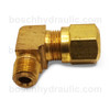 BRASS NPT M -06 X DOT NYLON COMP -08; 90° ELBOW