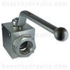 BALL VALVE; 2 WAY, 1-1/2" ORB 5075 PSI