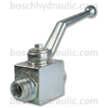 BALL VALVE: 2-WAY, 12S DIN M 7250 PSI