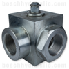 BALL VALVE 3 WAY 1-1/2" NPT 5075 PSI
