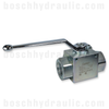 BALL VALVE; 3-WAY, 1 ORB-7250 PSI