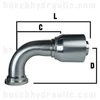 -24 CODE 61 X -24 HOSE B2 SERIES 90°