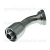 B2 SERIES: Hose -24 X CODE 61 -24; 45° Elbow
