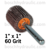 1" X 1" FLAP WHEEL 60 GRIT