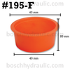 195-F TAPERED PLASTIC PLUG