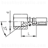 -04 JCFX FEMALE SWIVEL X PRESSURE TEST HOSE END