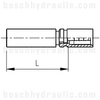 6MM METRIC STANDPIPE X PRESSURE TEST HOSE END